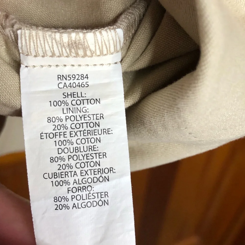 Beige school uniform sleeveless dress The Children’s Place size 10 - Picture 7 of 12
